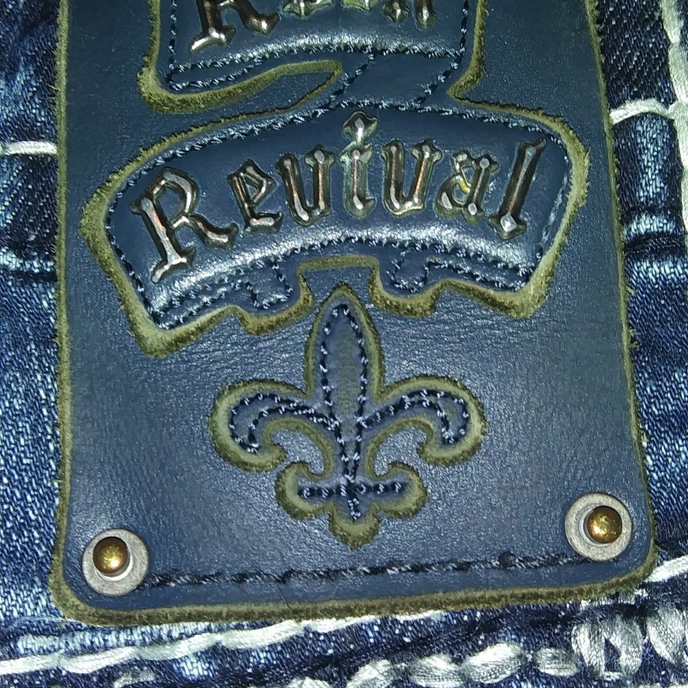 ROCK REVIVAL SZ.32 MENS JEANS